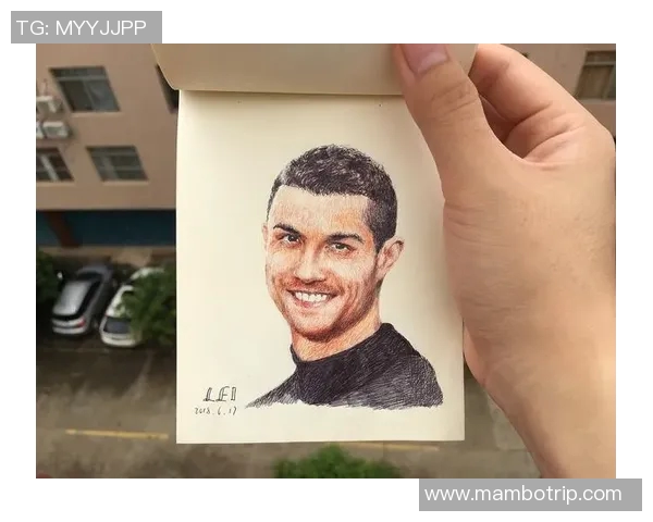 用圆珠笔描绘足球明星的艺术之旅与创作灵感分享